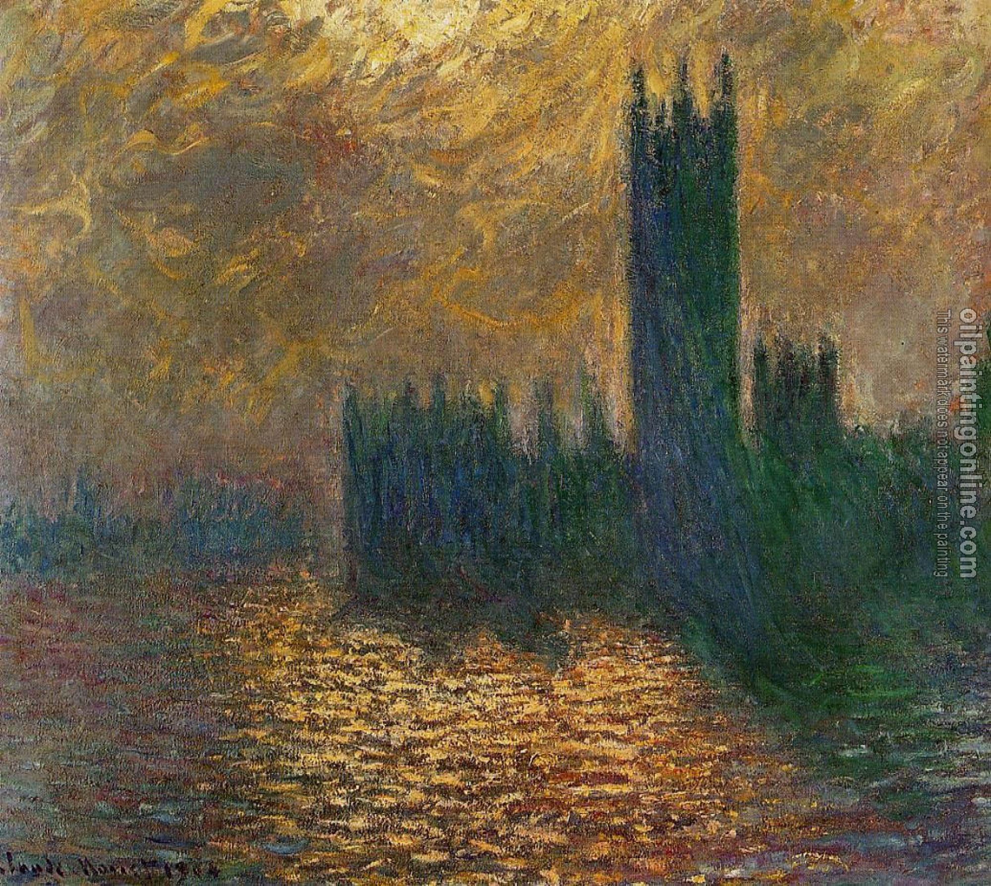 Monet, Claude Oscar - Houses of Parliament, Stormy Sky